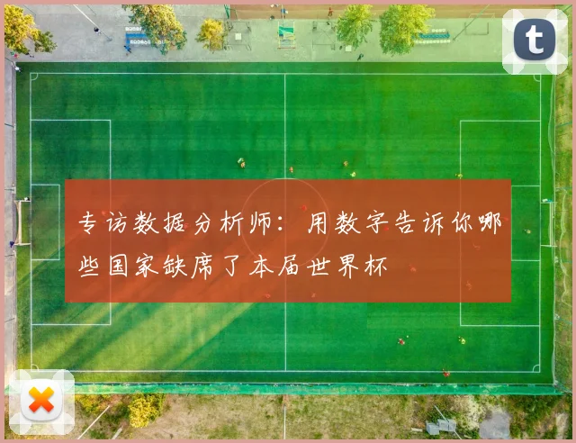 专访数据分析师：用数字告诉你哪些国家缺席了本届世界杯
